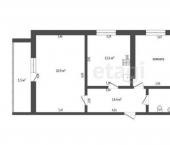 3-комн, 83кв м, этаж 8/9 Севастопольская улица, 36