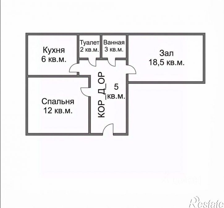 2-комн квартира Рузаевский Район, Рузаевка