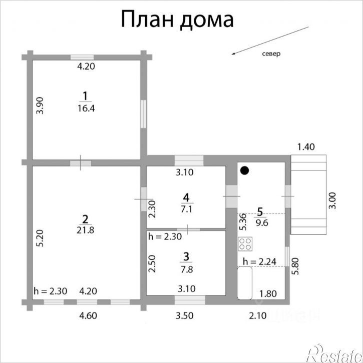 Коттедж/дом Саранск, улица Чкалова, 17