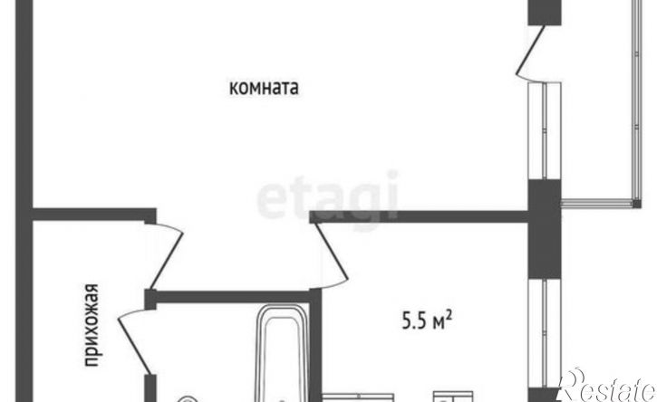 1-комн квартира Саранск, улица Полежаева, 62