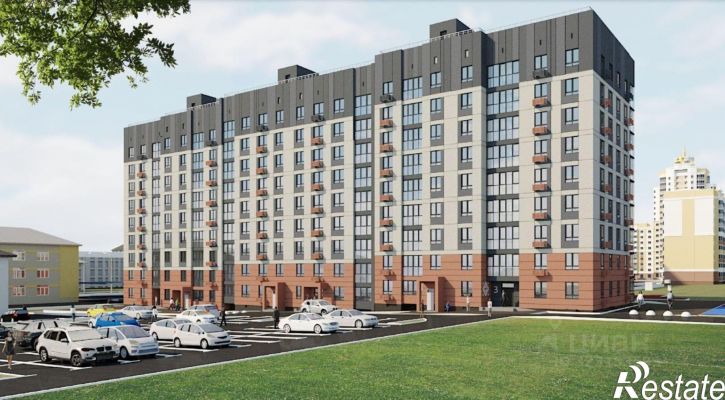 1-комн квартира в новом доме Саранск, Большевистская улица