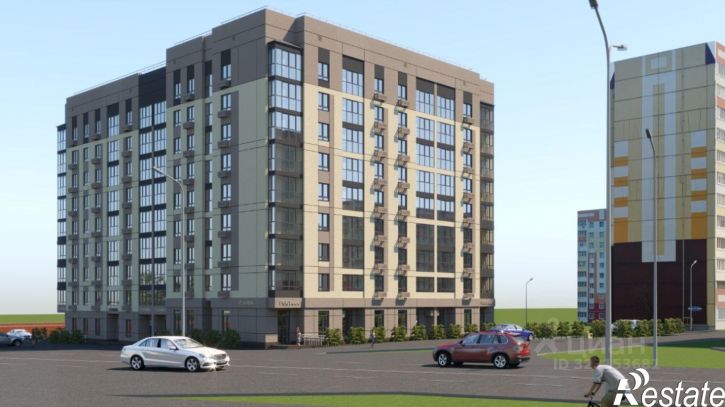 1-комн квартира в новом доме Саранск, 1-я Набережная улица, 56