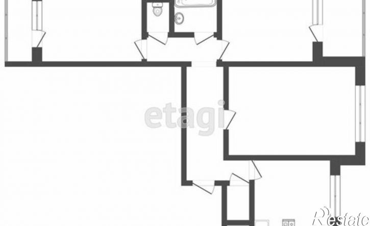 3-комн квартира Саранск, улица Миронова, 11