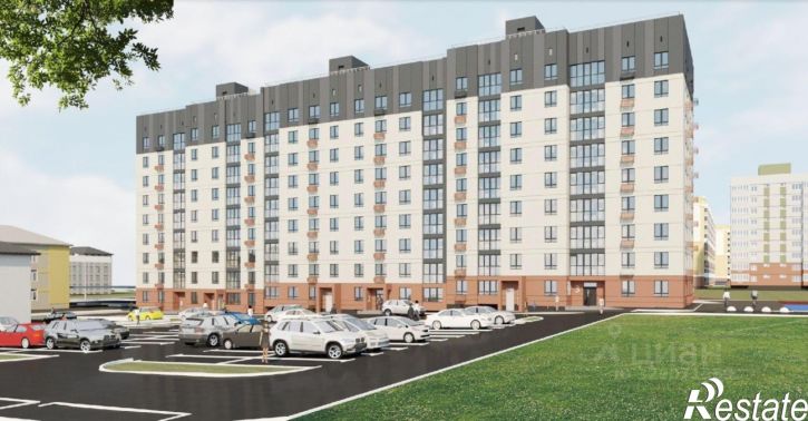1-комн квартира в новом доме Саранск, Большевистская улица