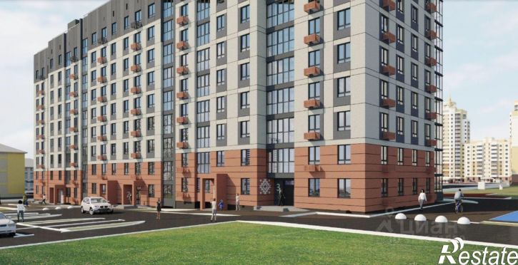 1-комн квартира в новом доме Саранск, Большевистская улица