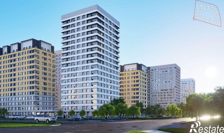 1-комн квартира в новом доме Саранск