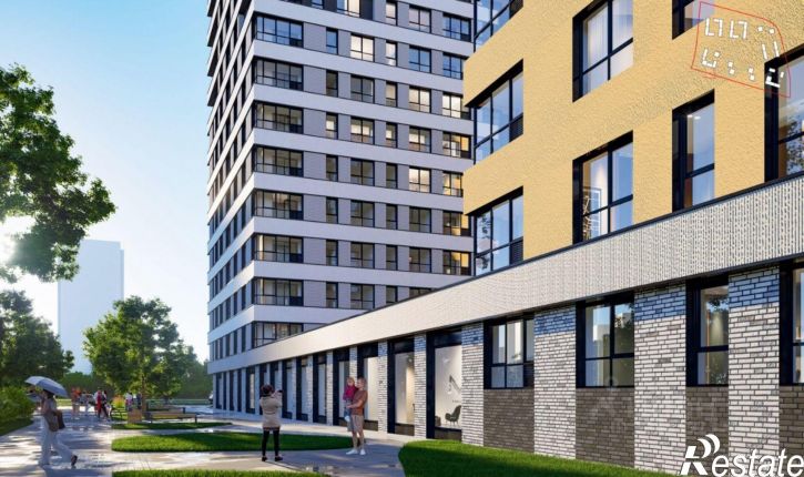 1-комн квартира в новом доме Саранск