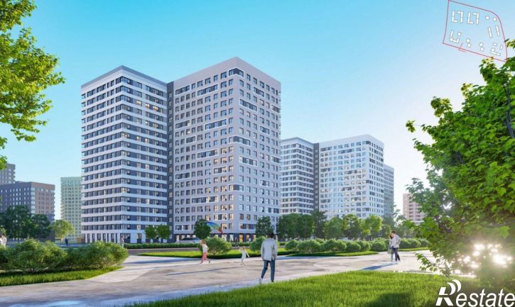1-комн квартира в новом доме Саранск